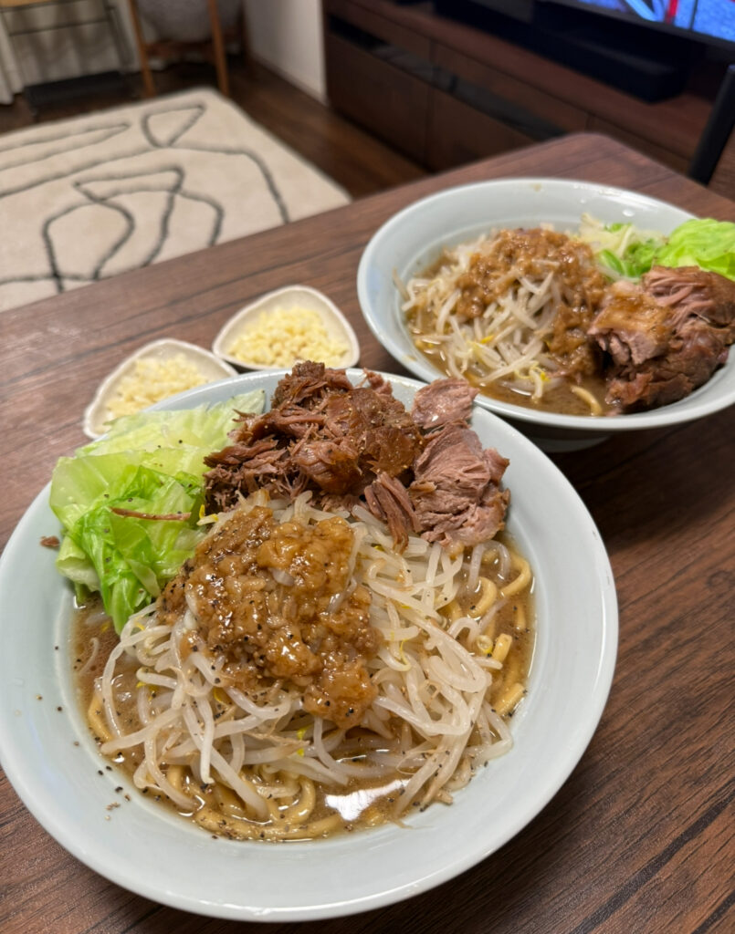 おうち手作り二郎ラーメン
