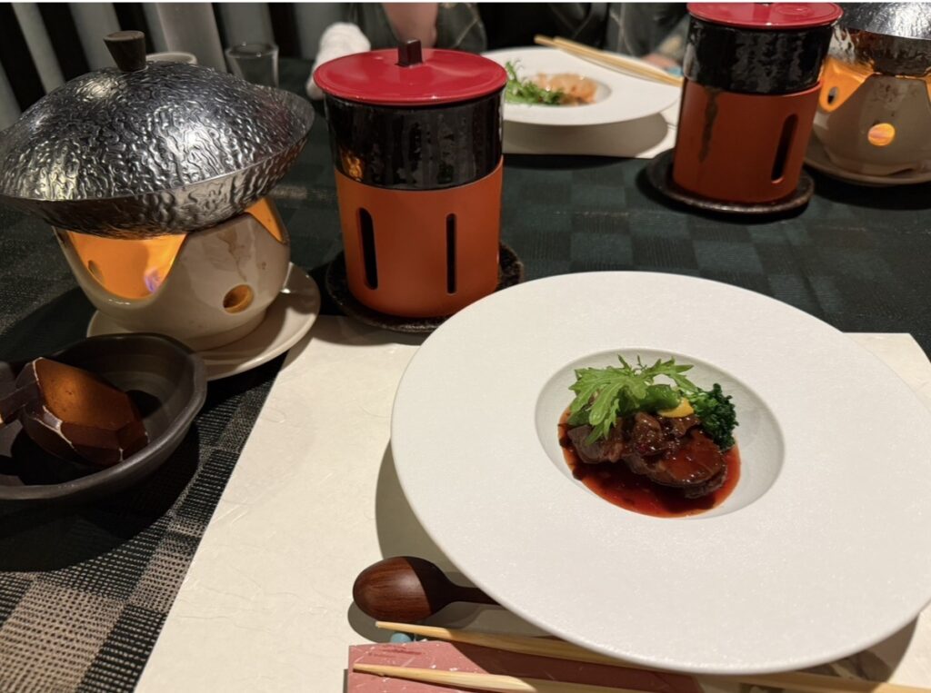 天翠茶寮夜ごはん