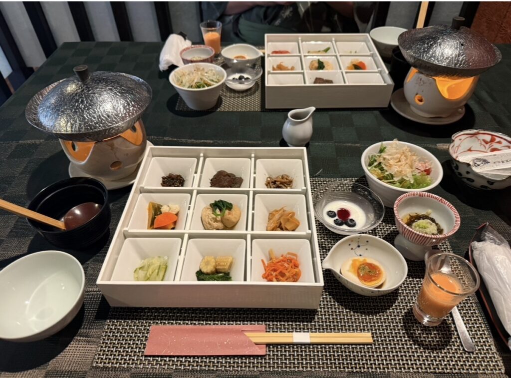 天翠茶寮朝ごはん

